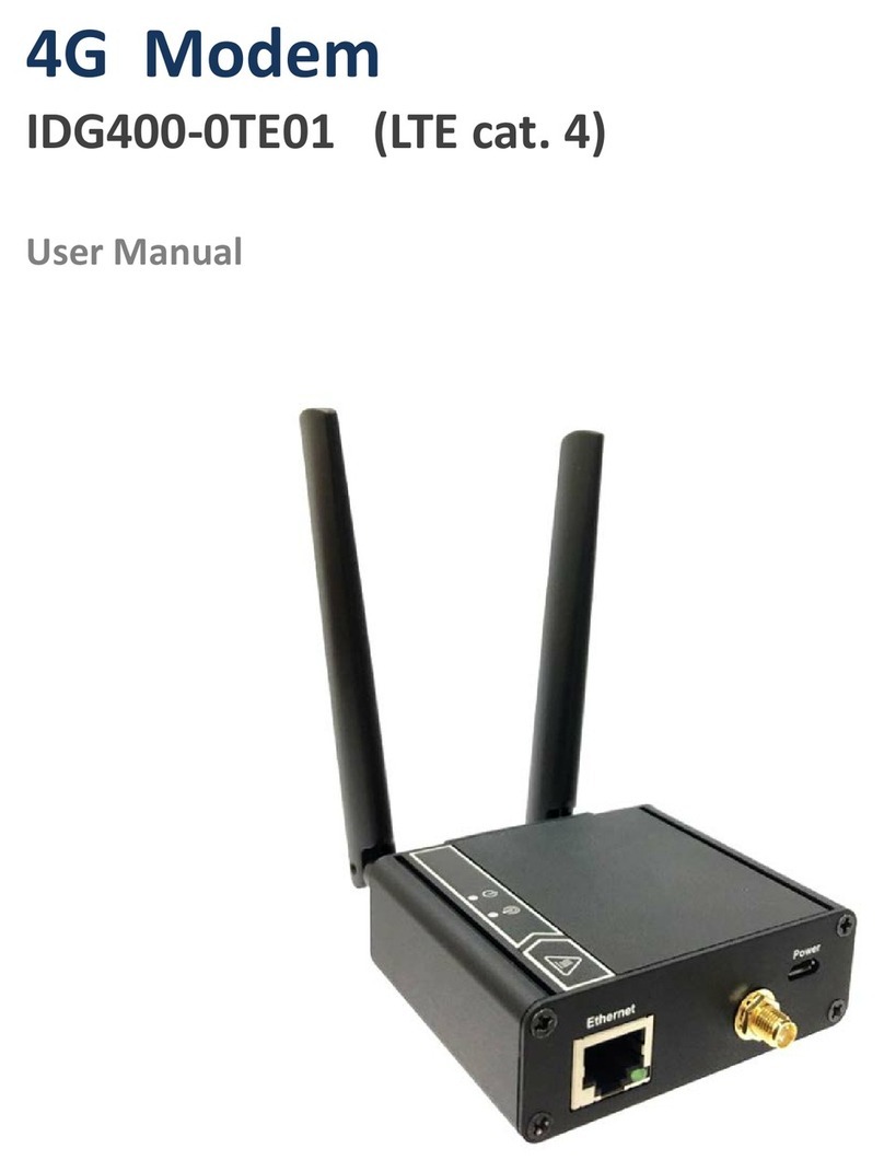 Amit IDG400-0TE01 User manual