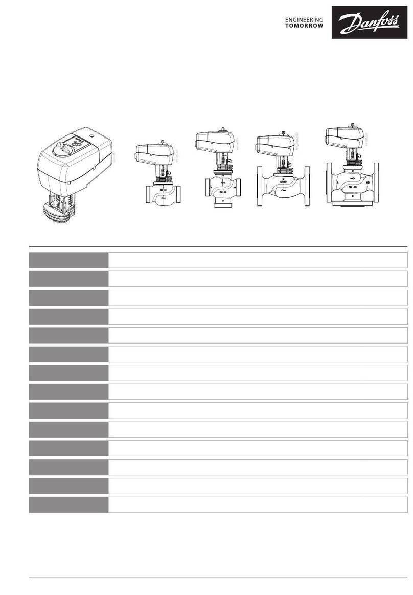 Danfoss AME 335 User manual