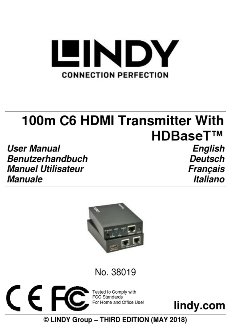 Lindy 38019 user manual