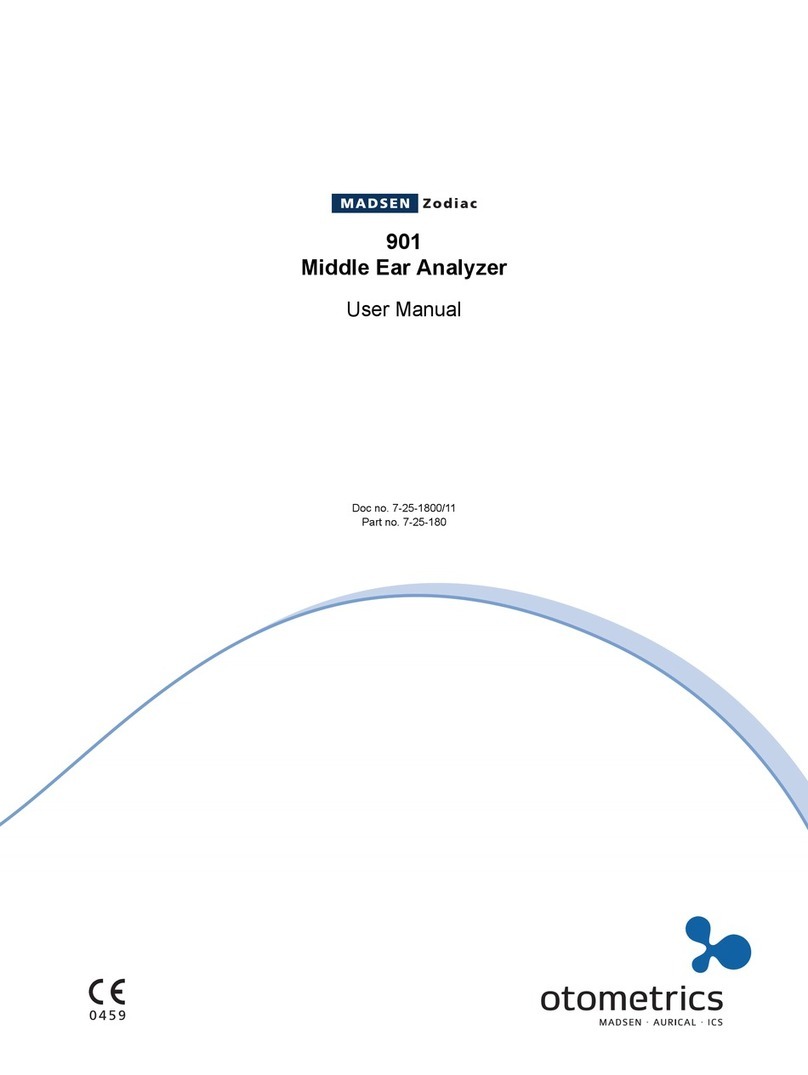 otometrics Madsen ZODIAC 901 user manual