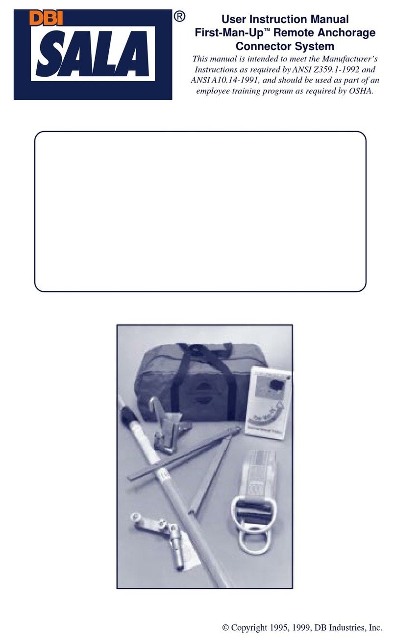 DBI SALA First-Man-Up User instruction