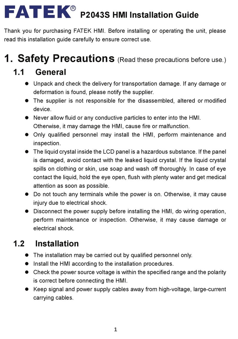 FATEK P2043S installation guide