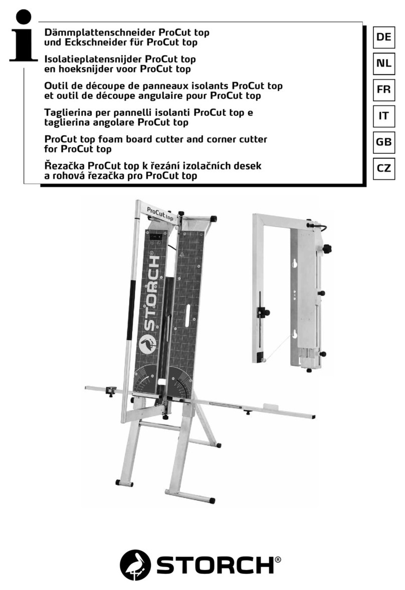 Storch ProCut User manual
