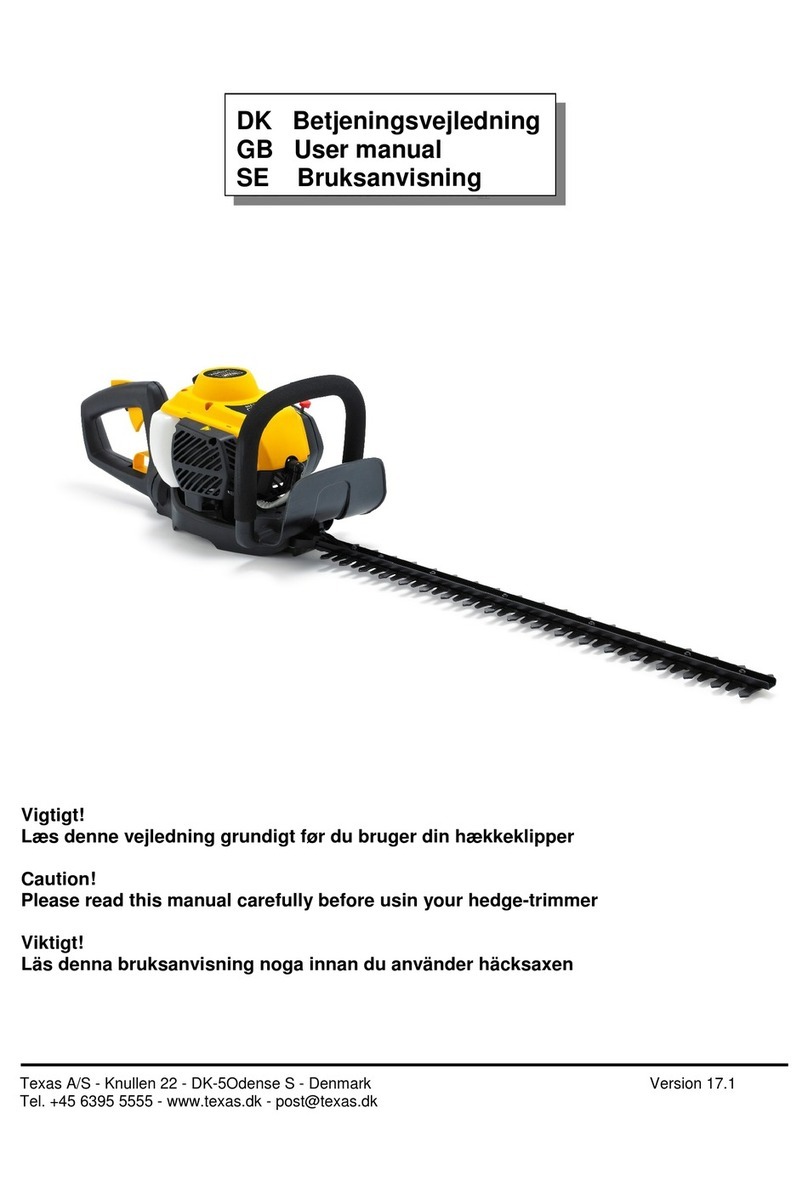 Texas A/S HSL265 user manual