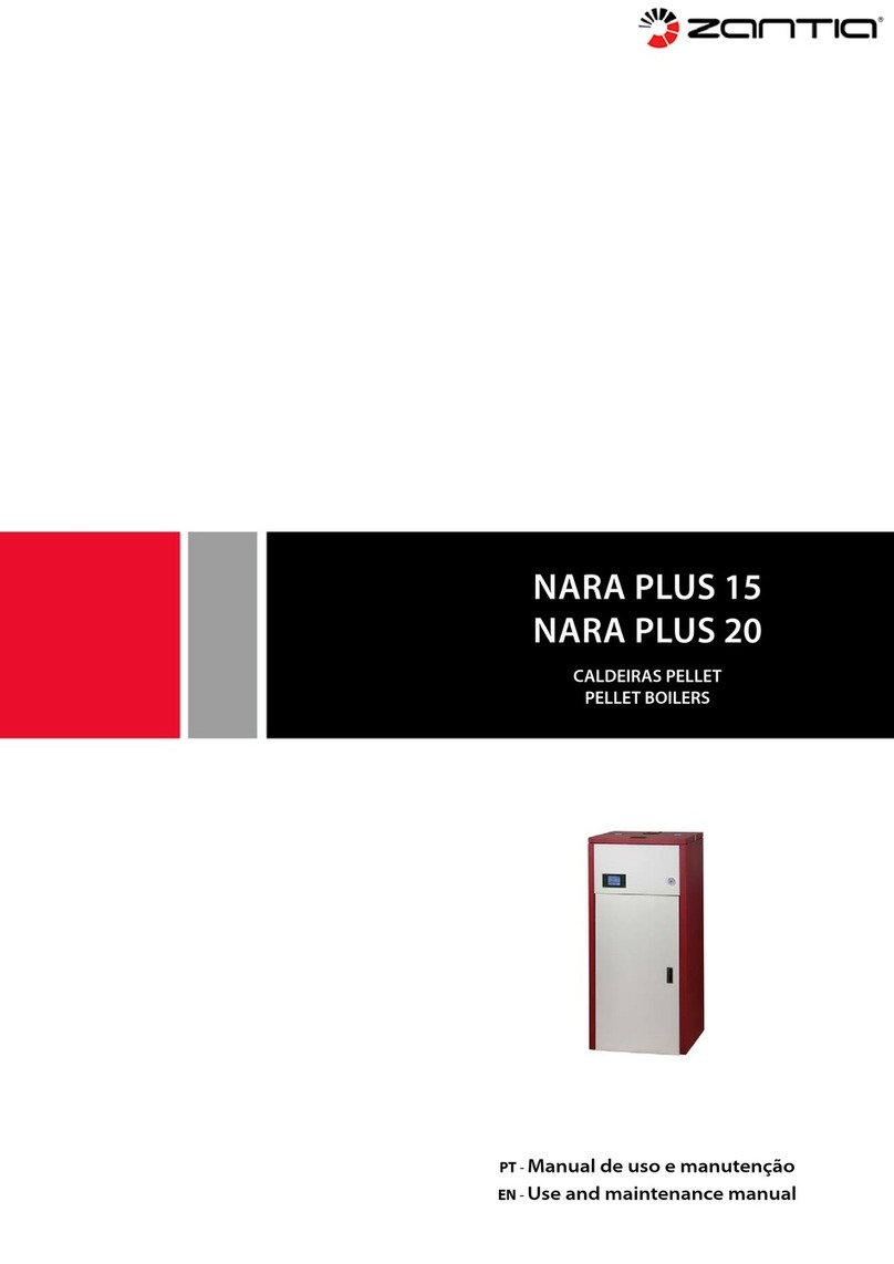 ZANTIA NARA PLUS 15 Use and maintenance manual