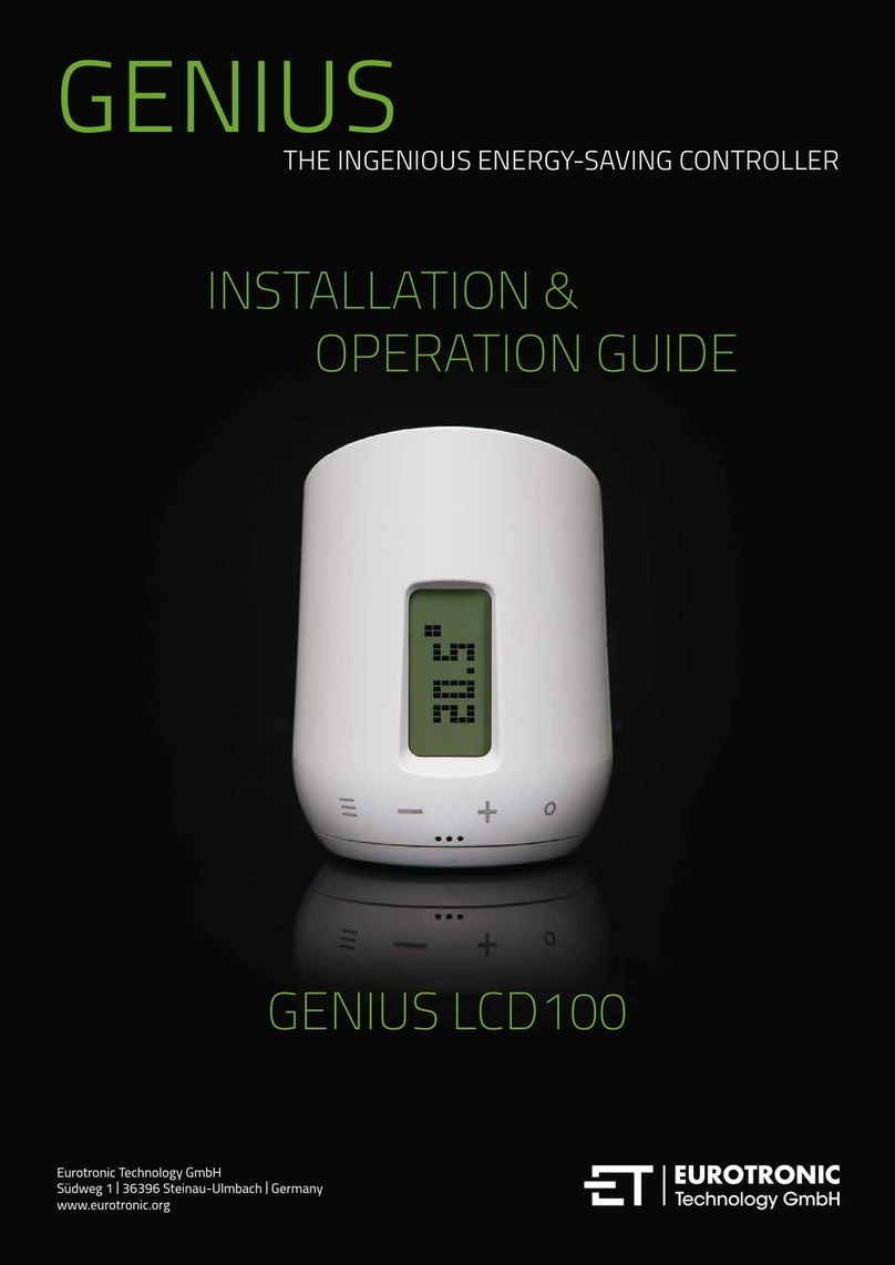 Eurotronic GENIUS LCD100 Original operating instructions