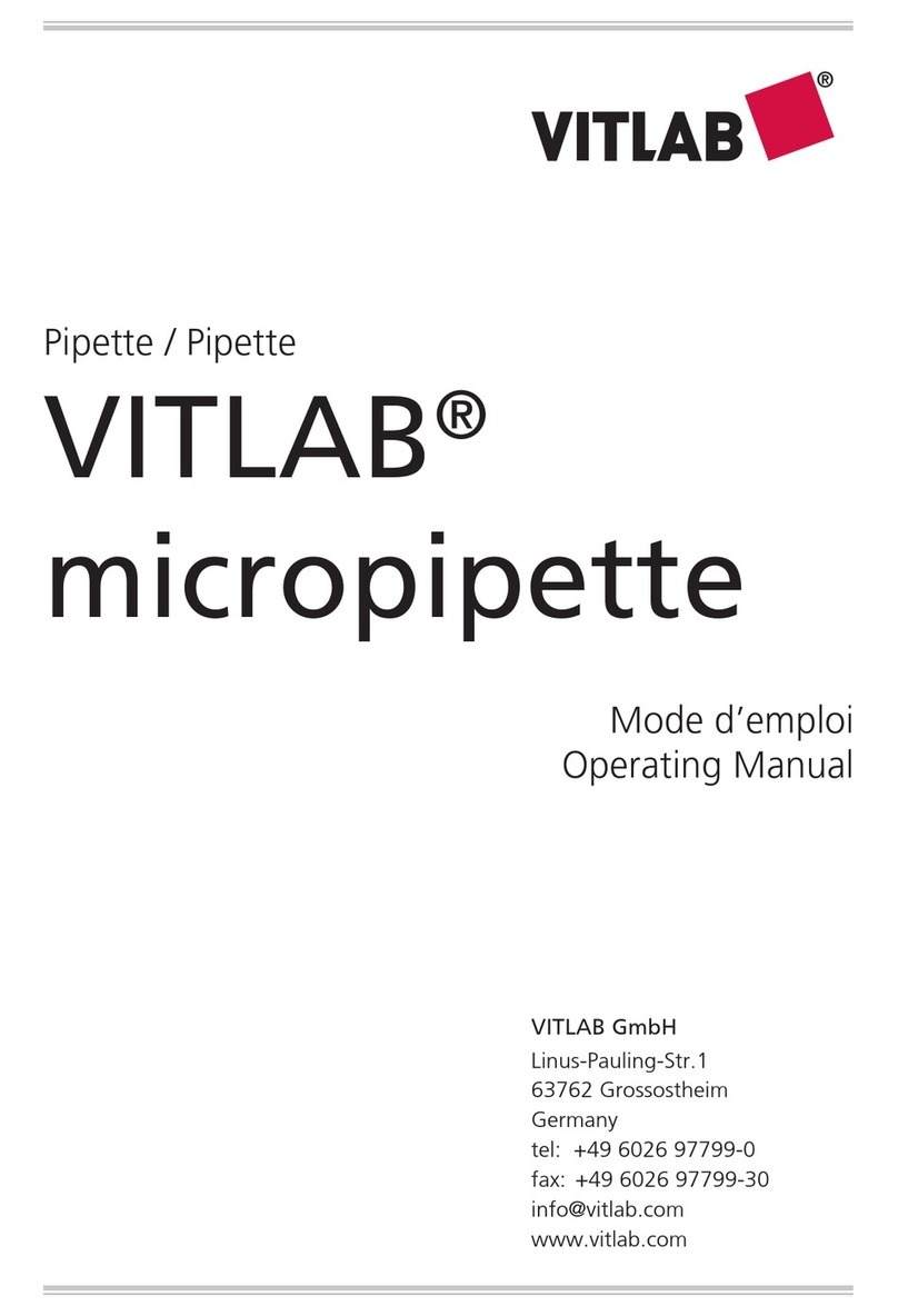 Vitlab 1641000 operating manual Vitlab 1641000 operating manual