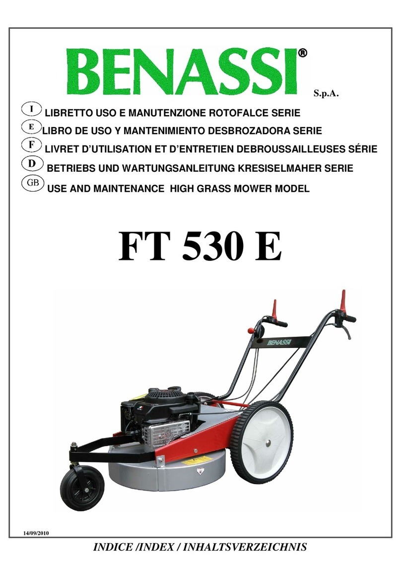 Benassi FT 530 E User guide Benassi FT 530 E User guide