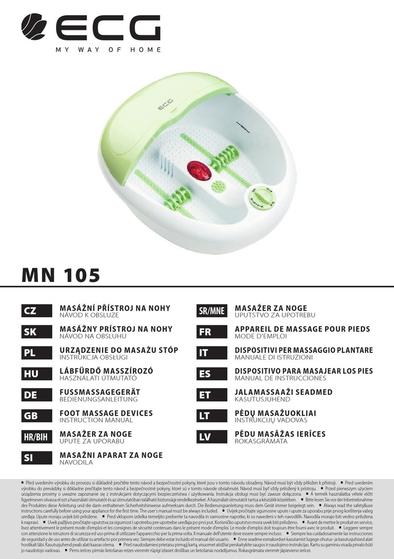 ECG MN 105 User manual