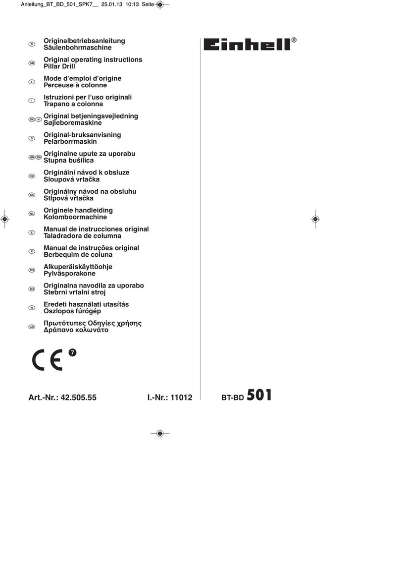 EINHELL BT-BD 501 User manual