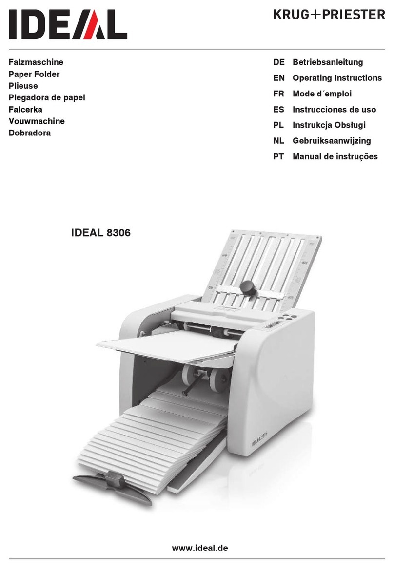 KRUG+PRIESTER IDEAL 8306 User manual