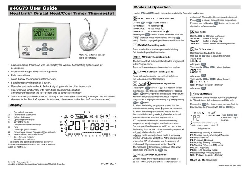HeatLink 46673 user guide