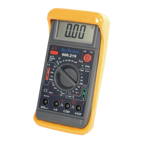 SKYTRONIC 600.219 User manual