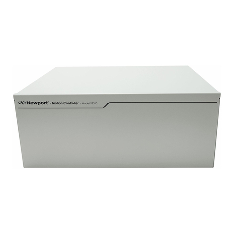 Newport XPS-D Installation and operation manual