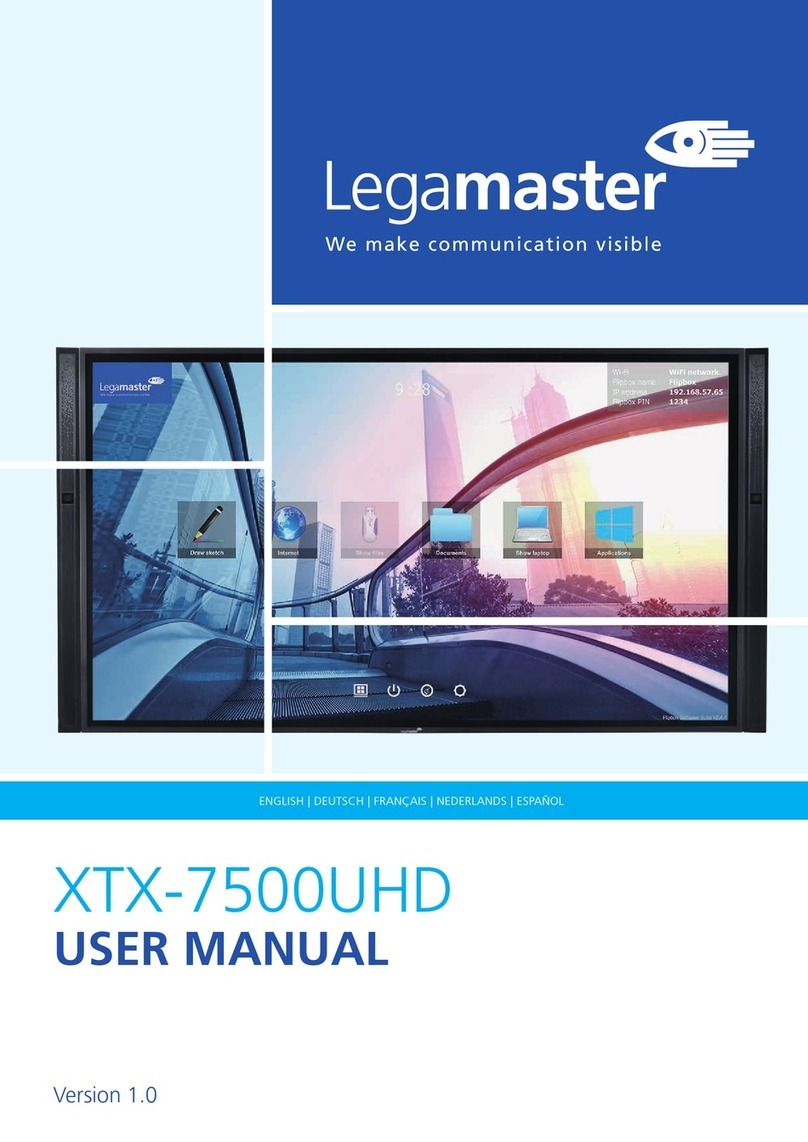Legamaster XTX-7500UHD User manual