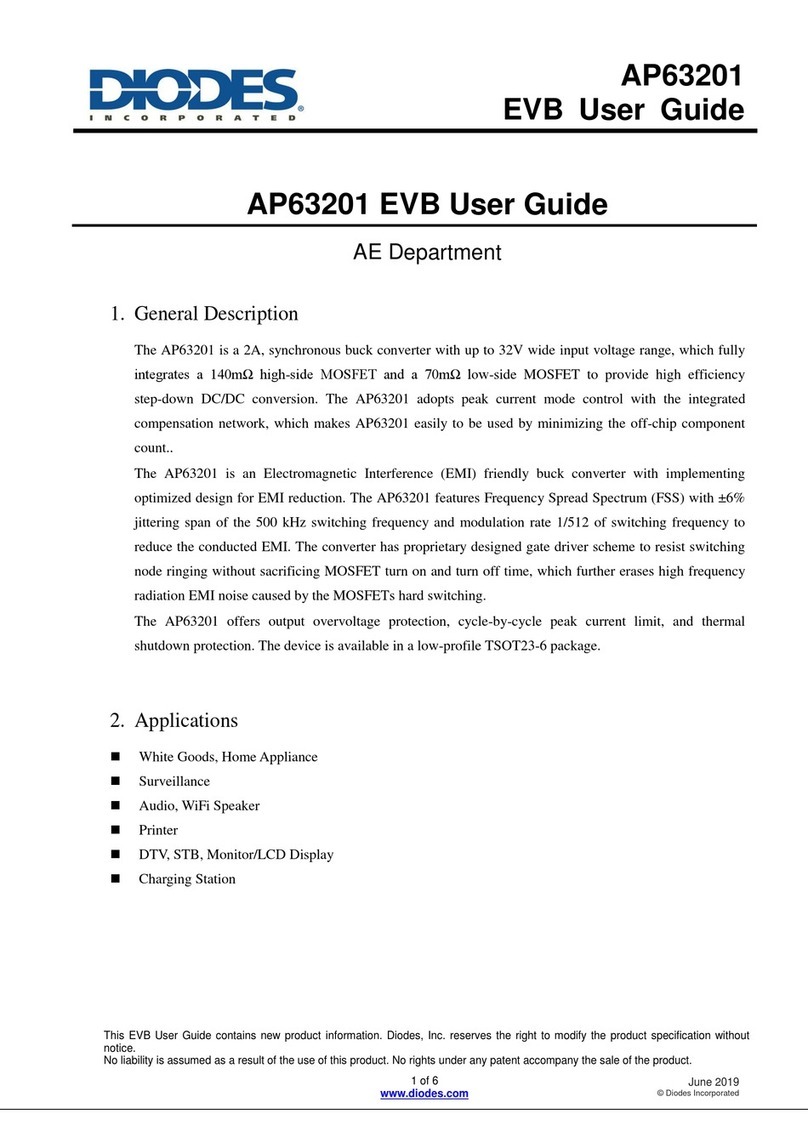 Diodes AP63201 User manual