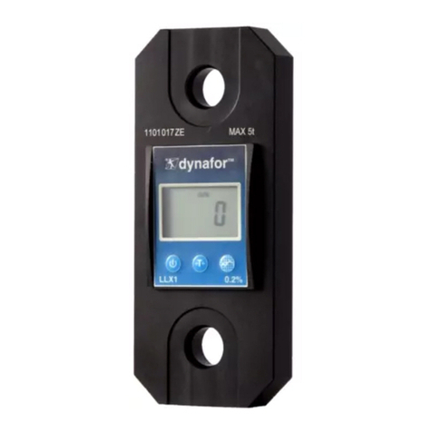 Tractel dynafor LLX1 Series User manual Tractel dynafor LLX1 Series User manual