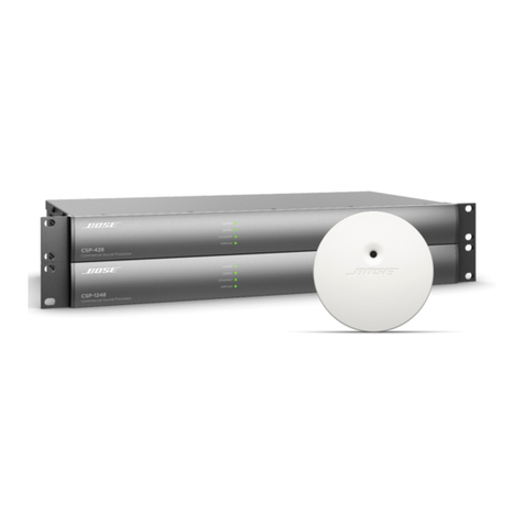 Bose CSP Series User guide