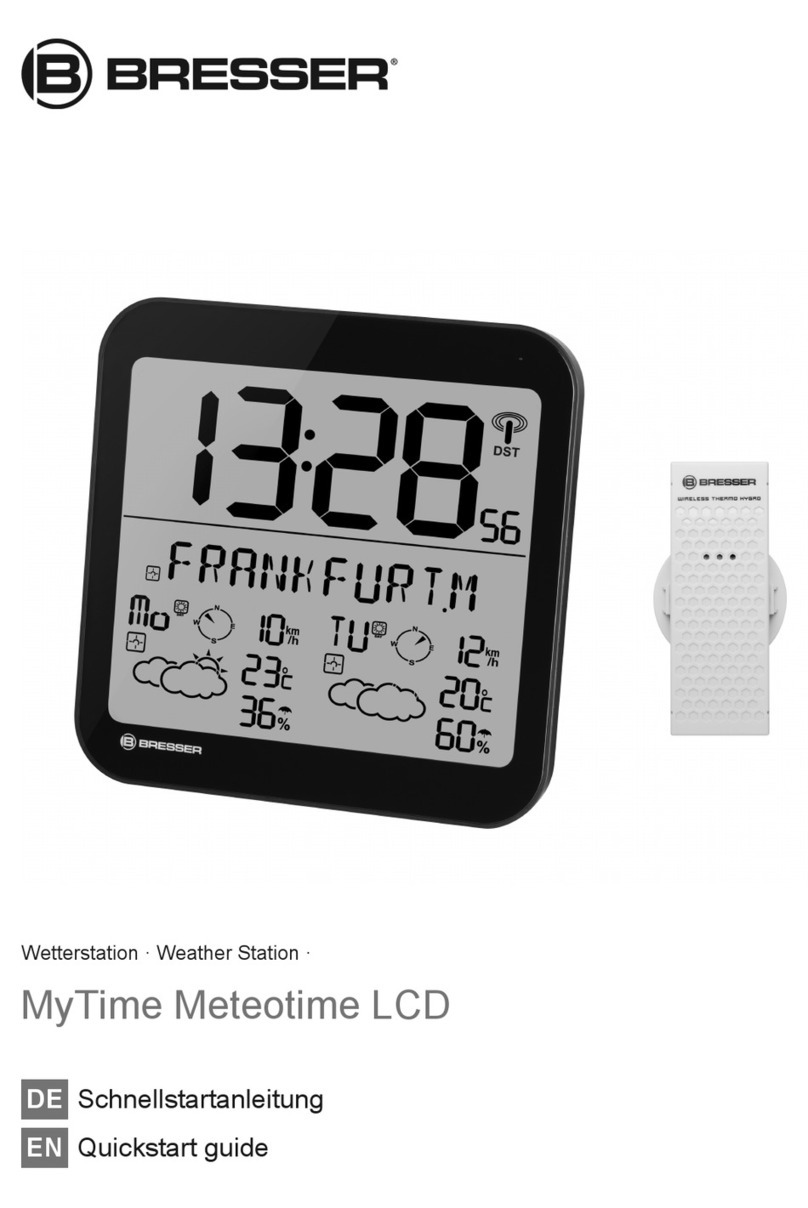 Bresser MyTime Meteotime LCD quick start guide Bresser MyTime Meteotime LCD quick start guide