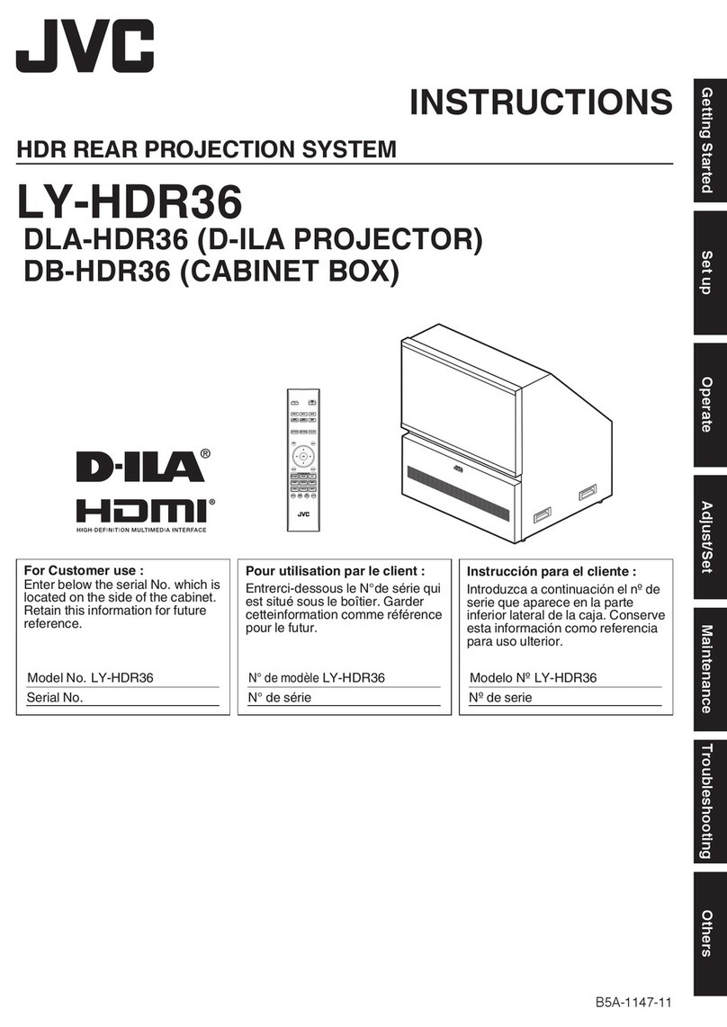 JVC DB-HDR36 User manual
