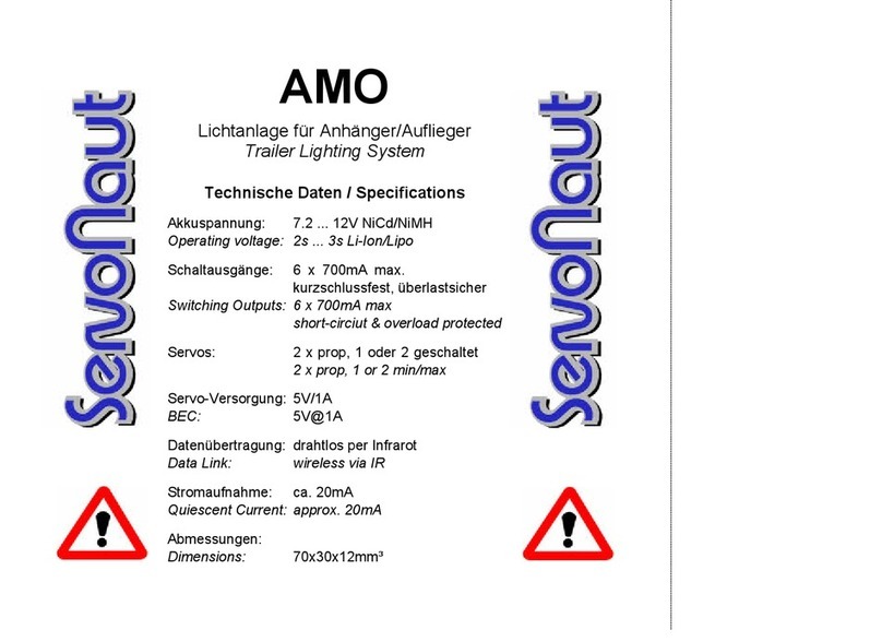 Servonaut AMO manual