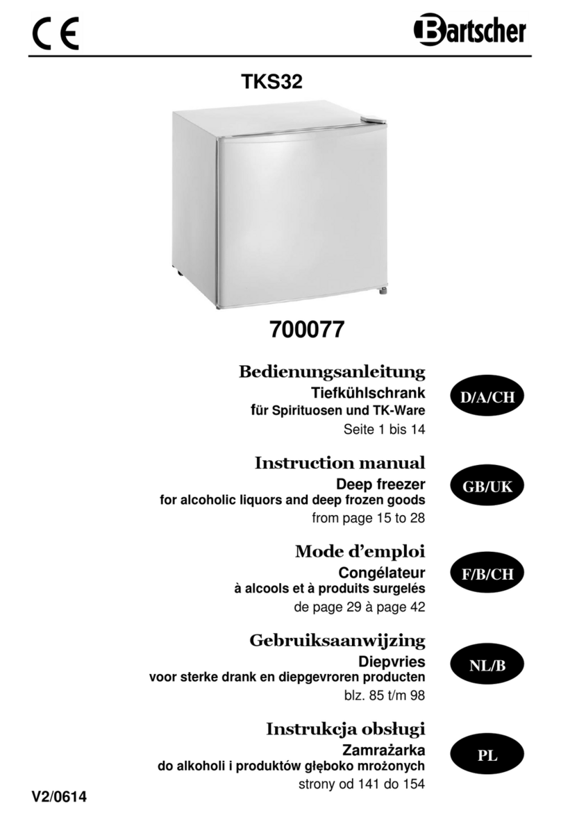 Bartscher TKS32 instruction manual