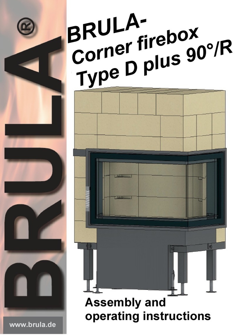 BRULA D Plus 90/R Assembly and operating instructions BRULA D Plus 90/R Assembly and operating instructions