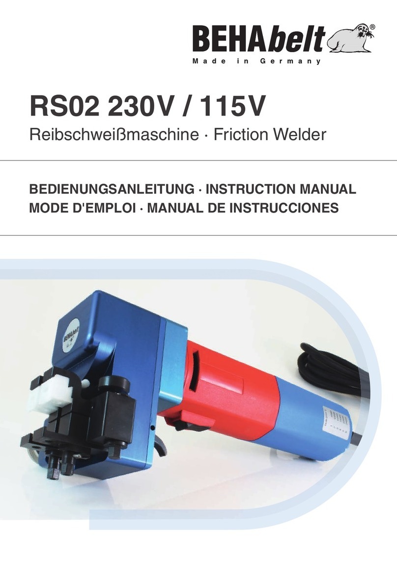 BEHABELT RS02 AKKU / CORDLESS instruction manual