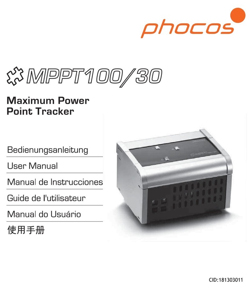 Phocos MPPT100/30 user manual