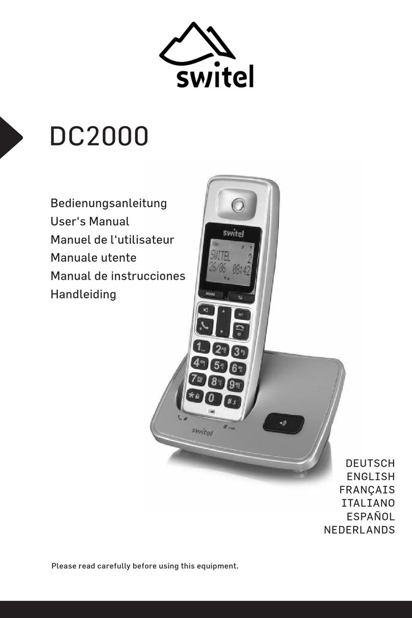 switel DC2000 user manual