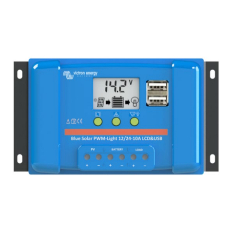 Victron energy BlueSolar PWM Series User manual