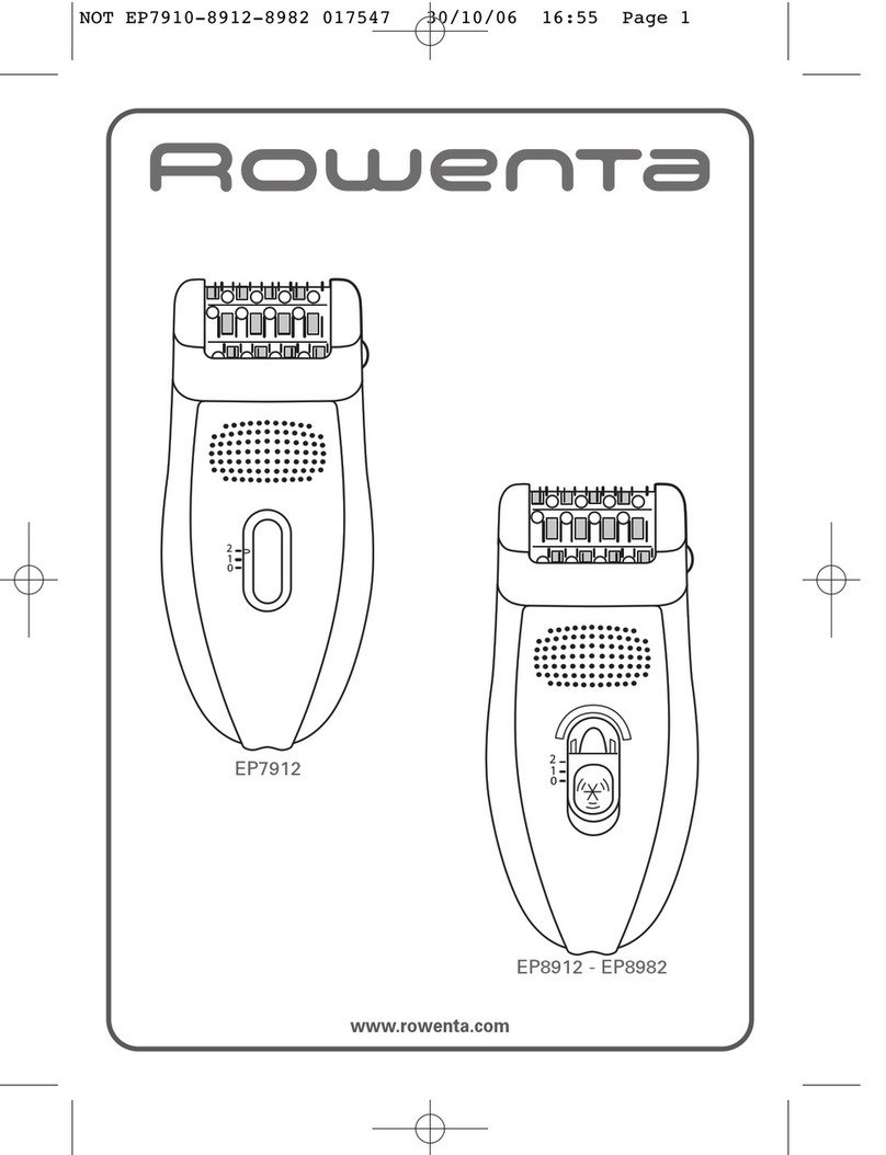 Rowenta EP7912 User manual