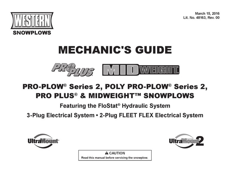 Western Snowplows Poly Pro-Plow 2 Series Mechanic's Guide Western Snowplows Poly Pro-Plow 2 Series Mechanic's Guide