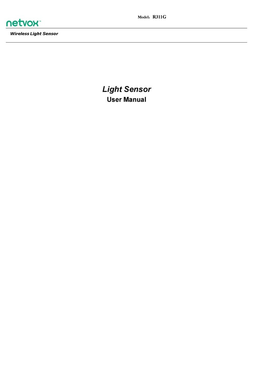 netvox R311G User manual netvox R311G User manual