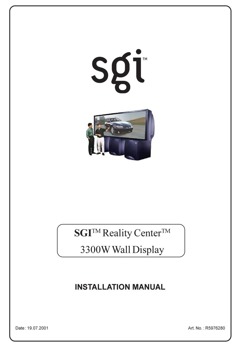 Silicon Graphics Reality Center User manual