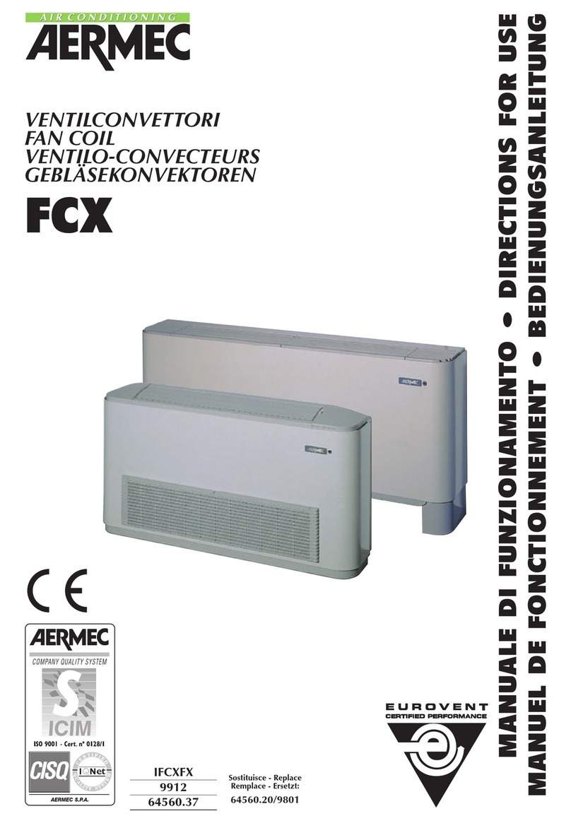 AERMEC FCX-ACN Manual