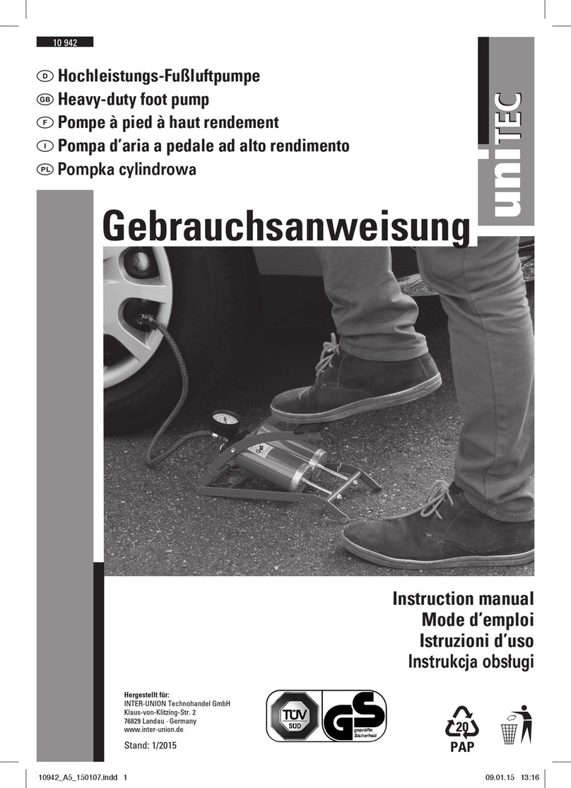 Unitec 10942 instruction manual Unitec 10942 instruction manual
