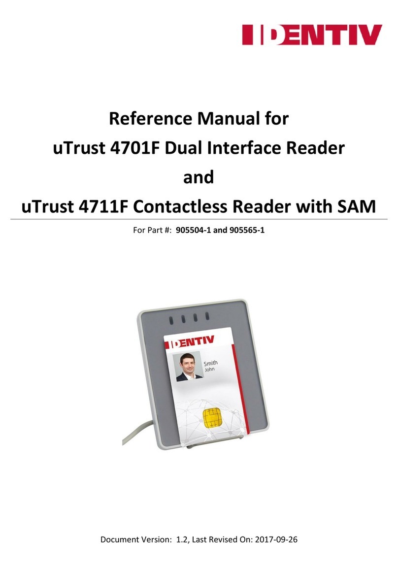 Identiv uTrust 4711F User manual