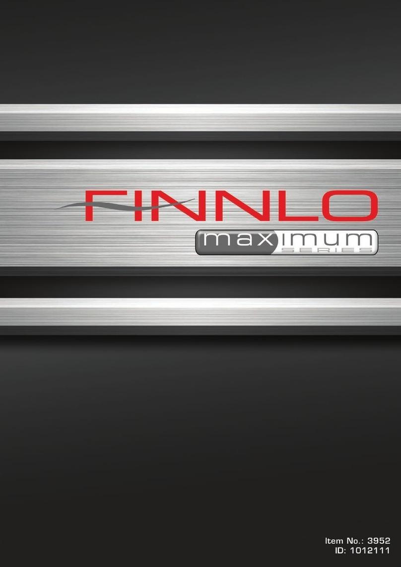 Finnlo maximum Series User manual