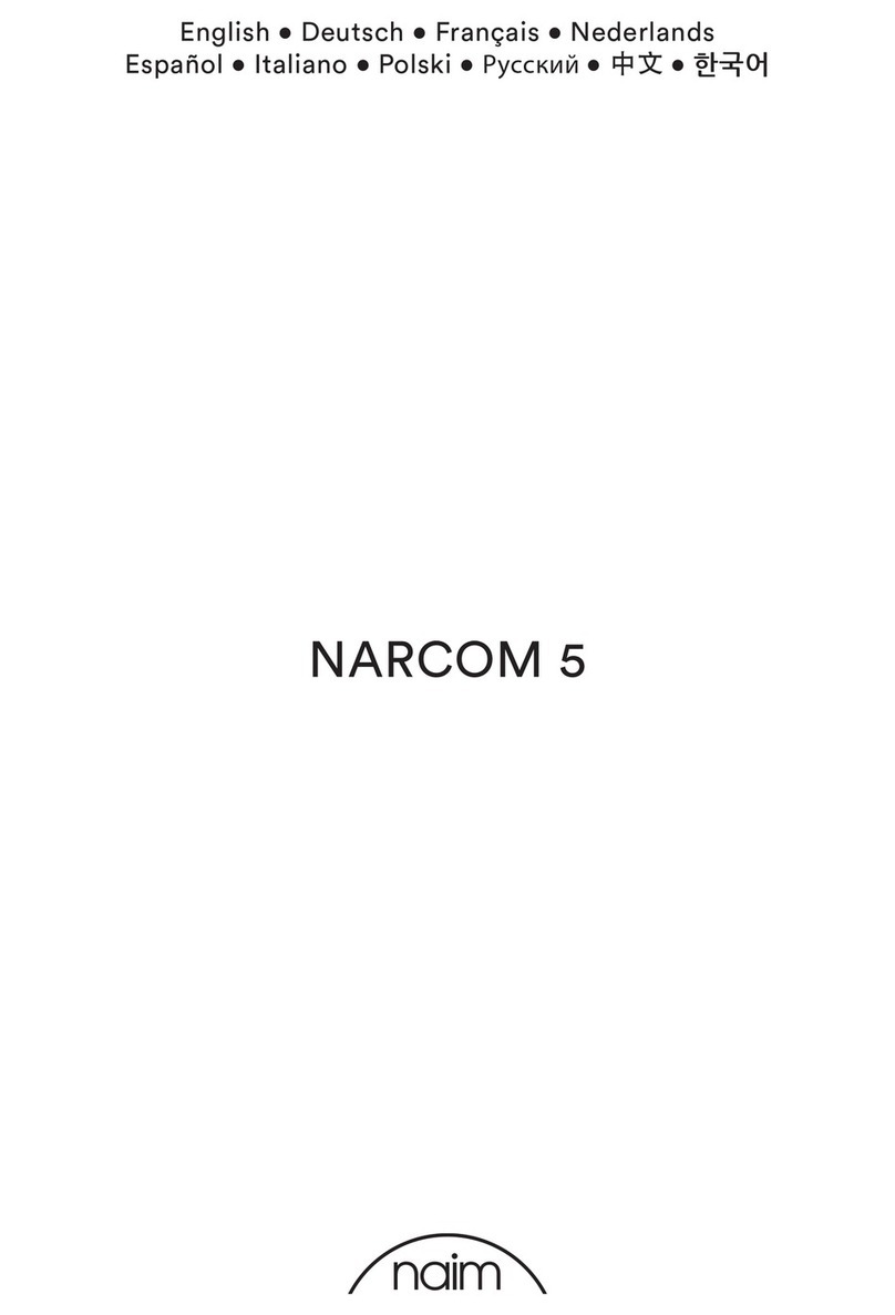 NAIM NARCOM 5 manual