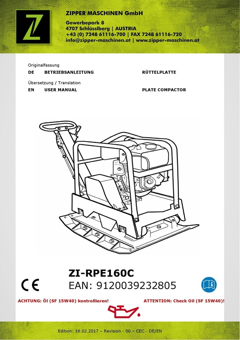 Zipper Mowers ZI-RPE160C user manual