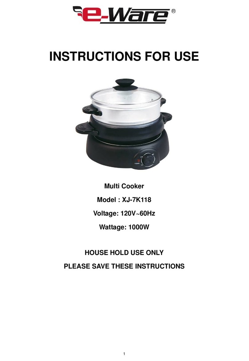 e-Ware XJ-7K118 Instructions for use