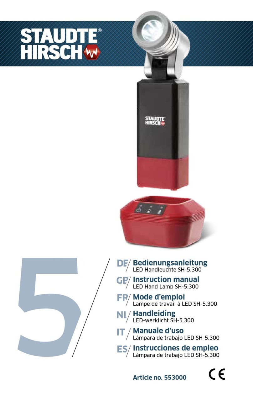 Staudte Hirsch SH-5.300 instruction manual