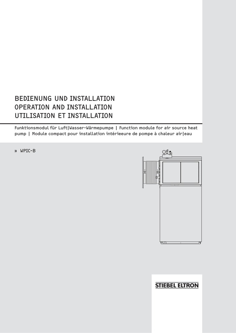 STIEBEL ELTRON WPIC-B User manual