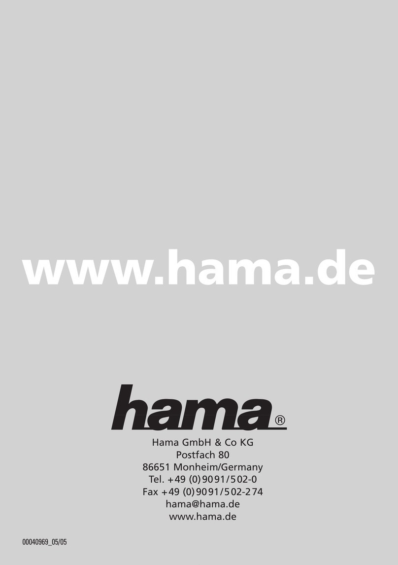 Hama Stereo RF User manual