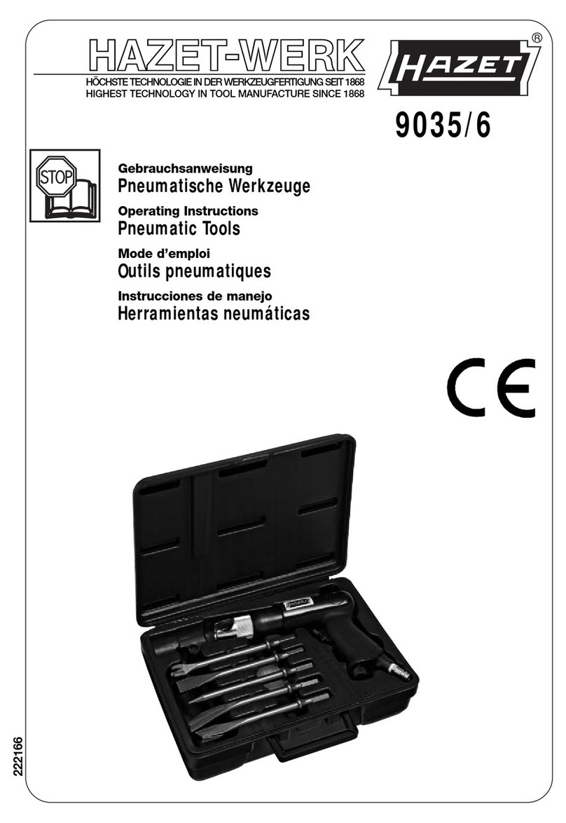 HAZET-WERK 9035/6 operating instructions