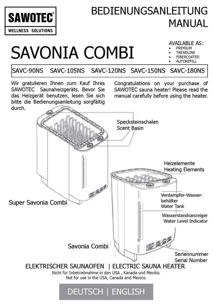 Sawotec SAVONIA COMBI Series manual