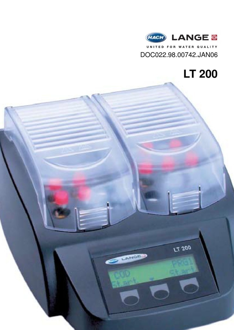 HACH LANGE LT 200 user manual HACH LANGE LT 200 user manual
