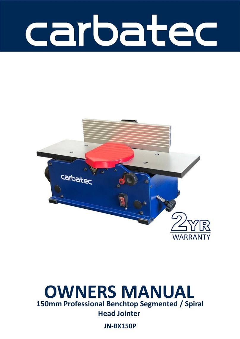 Carbatec JN-BX150P owner's manual