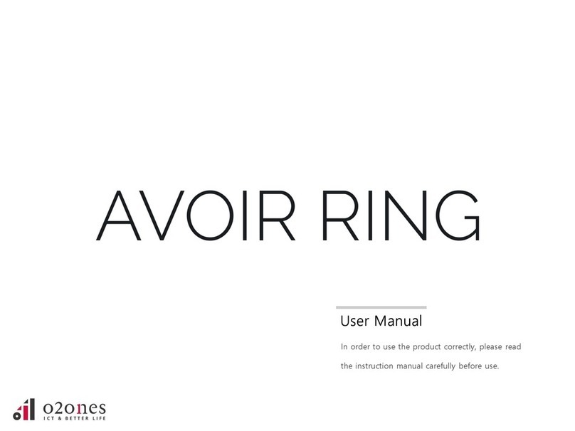 o2ones AVOIR RING User manual